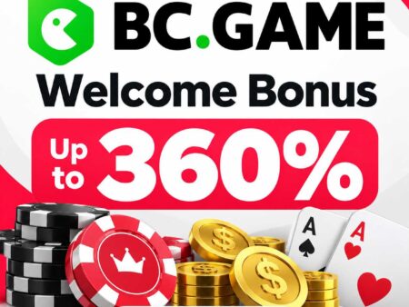 BC.GAME Welcome Bonus 2026: Up to 360% on 4 Deposits