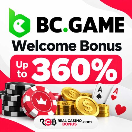 BC.GAME Welcome Bonus 2026: Up to 360% on 4 Deposits